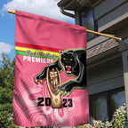 personalised-panthers-garden-flag-premiers-back-to-back-2023-pink-version