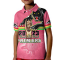 personalised-panthers-kid-polo-shirt-premiers-back-to-back-2023-pink-version