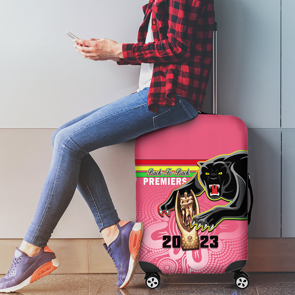 personalised-panthers-luggage-cover-premiers-back-to-back-2023-pink-version