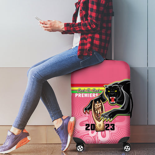 personalised-panthers-luggage-cover-premiers-back-to-back-2023-pink-version