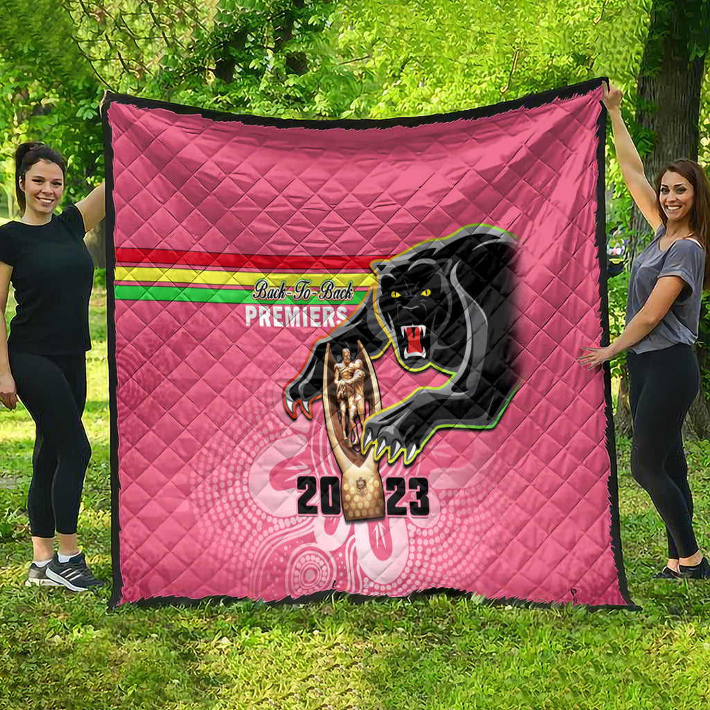 personalised-panthers-quilt-premiers-back-to-back-2023-pink-version