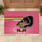 personalised-panthers-rubber-doormat-premiers-back-to-back-2023-pink-version