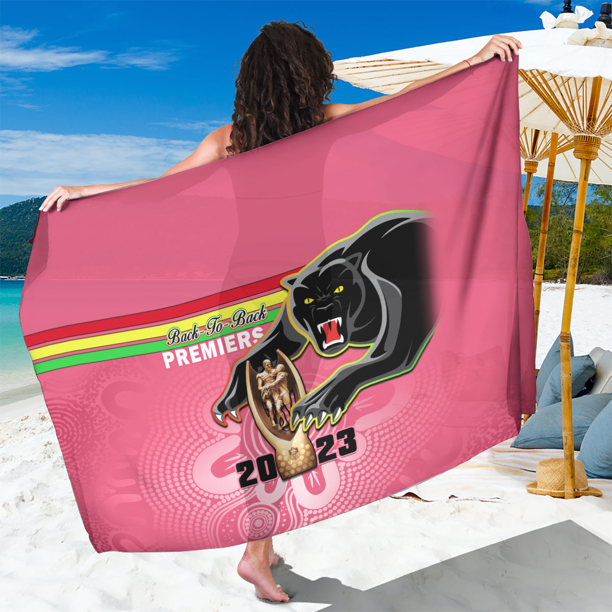 personalised-panthers-sarong-premiers-back-to-back-2023-pink-version