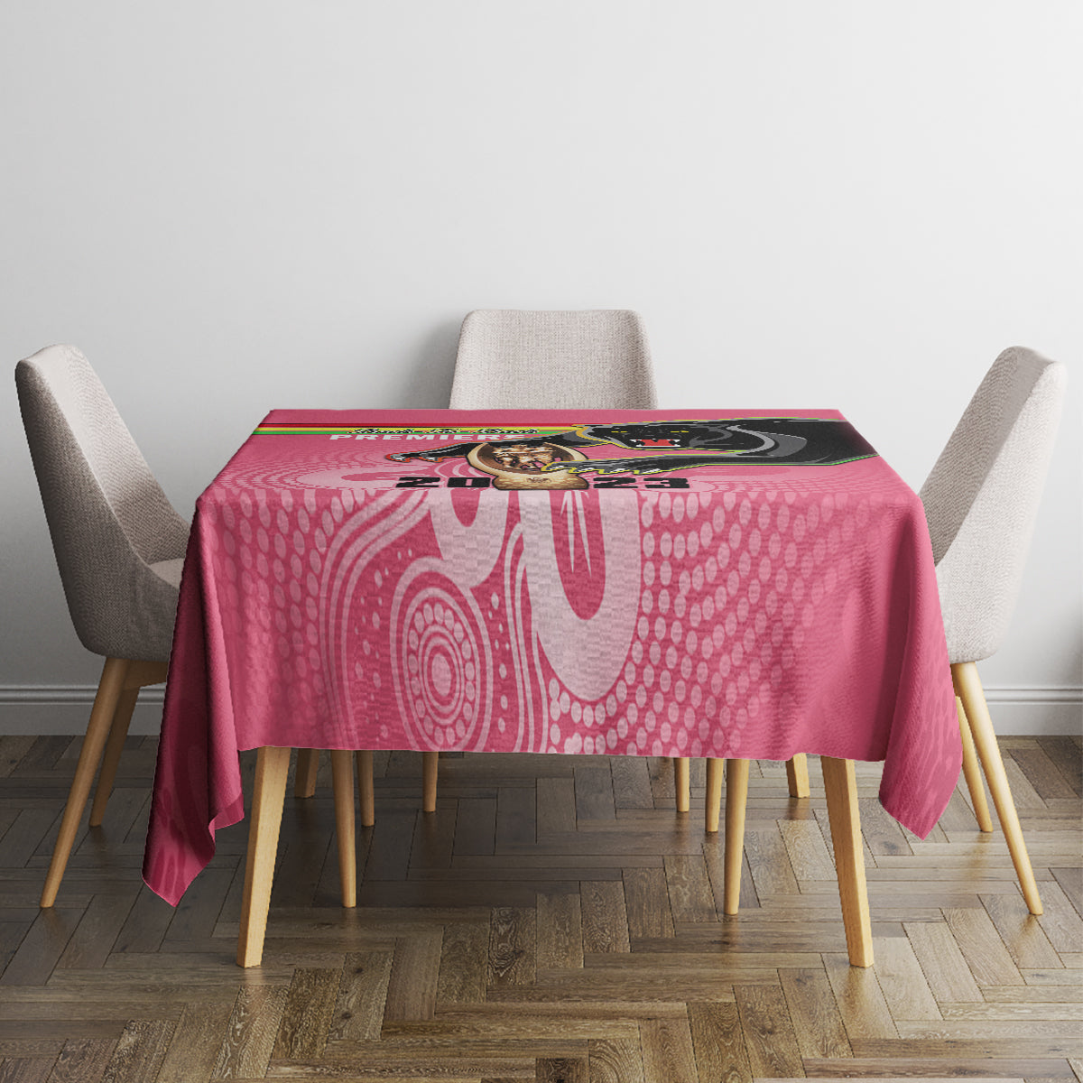 personalised-panthers-tablecloth-premiers-back-to-back-2023-pink-version