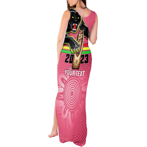 personalised-panthers-tank-maxi-dress-premiers-back-to-back-2023-pink-version