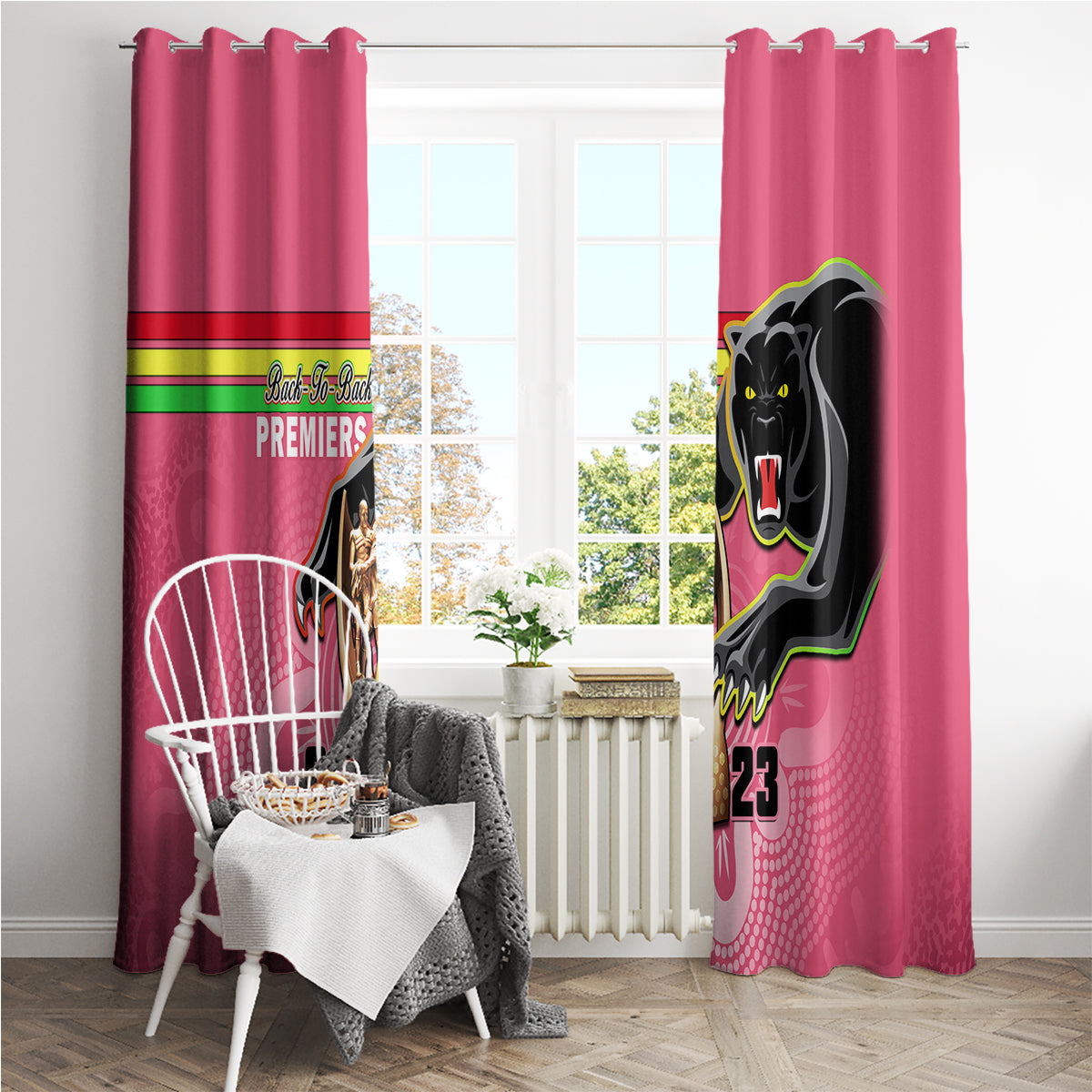 personalised-panthers-window-curtain-premiers-back-to-back-2023-pink-version