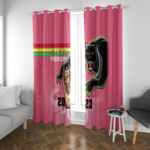 personalised-panthers-window-curtain-premiers-back-to-back-2023-pink-version