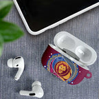 Brisbane Lions Football Custom AirPods Case Premiers Proud Aboriginal Art - Aussie Hoodie