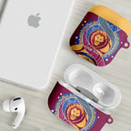 Brisbane Lions Football Custom AirPods Case Premiers Proud Aboriginal Art - Aussie Hoodie