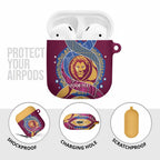 Brisbane Lions Football Custom AirPods Case Premiers Proud Aboriginal Art - Aussie Hoodie