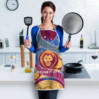Brisbane Lions Football Custom Apron Premiers Proud Aboriginal Art - Aussie Hoodie