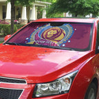 Brisbane Lions Football Custom Auto Sun Shade Premiers Proud Aboriginal Art - Aussie Hoodie