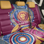 Brisbane Lions Football Custom Back Car Seat Cover Premiers Proud Aboriginal Art - Aussie Hoodie
