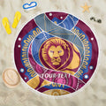 Brisbane Lions Football Custom Beach Blanket Premiers Proud Aboriginal Art - Aussie Hoodie