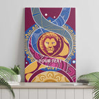 Brisbane Lions Football Custom Canvas Wall Art Premiers Proud Aboriginal Art - Aussie Hoodie