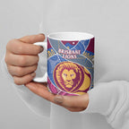 Brisbane Lions Football Custom Ceramic Mug Premiers Proud Aboriginal Art - Aussie Hoodie