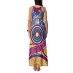 Brisbane Lions Football Custom Family Matching Tank Maxi Dress and Hawaiian Shirt Premiers Proud Aboriginal Art - Aussie Hoodie