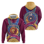 Brisbane Lions Football Custom Hoodie Premiers Proud Aboriginal Art - Aussie Hoodie