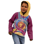 Brisbane Lions Football Custom Kid Hoodie Premiers Proud Aboriginal Art - Aussie Hoodie