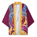 Brisbane Lions Football Custom Kimono Premiers Proud Aboriginal Art - Aussie Hoodie