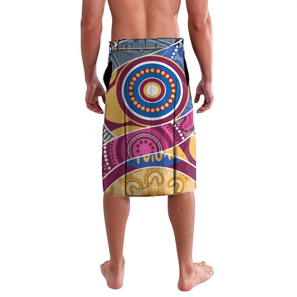 Brisbane Lions Football Custom Lavalava Premiers Proud Aboriginal Art - Aussie Hoodie