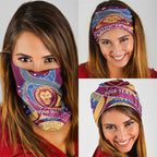 Brisbane Lions Football Custom Neck Gaiter Premiers Proud Aboriginal Art - Aussie Hoodie