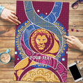Brisbane Lions Football Custom Puzzle Premiers Proud Aboriginal Art - Aussie Hoodie