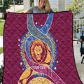 Brisbane Lions Football Custom Quilt Premiers Proud Aboriginal Art - Aussie Hoodie