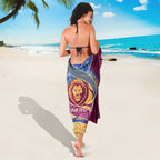 Brisbane Lions Football Custom Sarong Premiers Proud Aboriginal Art - Aussie Hoodie