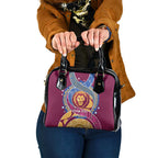 Brisbane Lions Football Custom Shoulder Handbag Premiers Proud Aboriginal Art - Aussie Hoodie