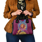 Brisbane Lions Football Custom Shoulder Handbag Premiers Proud Aboriginal Art - Aussie Hoodie