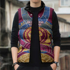 Brisbane Lions Football Custom Sleeveless Puffer Jacket Premiers Proud Aboriginal Art - Aussie Hoodie