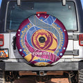Brisbane Lions Football Custom Spare Tire Cover Premiers Proud Aboriginal Art - Aussie Hoodie