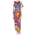 Brisbane Lions Football Custom Tank Maxi Dress Premiers Proud Aboriginal Art - Aussie Hoodie