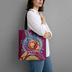 Brisbane Lions Football Custom Tote Bag Premiers Proud Aboriginal Art - Aussie Hoodie