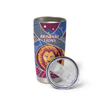 Brisbane Lions Football Custom Tumbler Cup Premiers Proud Aboriginal Art - Aussie Hoodie