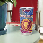 Brisbane Lions Football Custom Tumbler Cup Premiers Proud Aboriginal Art - Aussie Hoodie