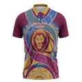 Brisbane Lions Football Custom Zipper Polo Shirt Premiers Proud Aboriginal Art - Aussie Hoodie