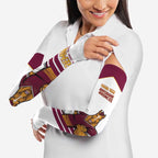Brisbane Broncos Rugby Personalised Arm Sleeves NRL 4th Premiers Proud - Aussie Hoodie