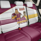 Brisbane Broncos Rugby Back Car Seat Cover NRL 4th Premiers Proud - Aussie Hoodie