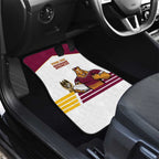 Brisbane Broncos Rugby Personalised Car Mats NRL 4th Premiers Proud - Aussie Hoodie