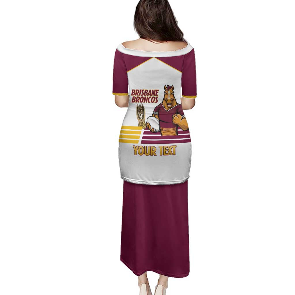 Brisbane Broncos Rugby Personalised Family Matching Puletasi and Hawaiian Shirt NRL 4th Premiers Proud - Aussie Hoodie