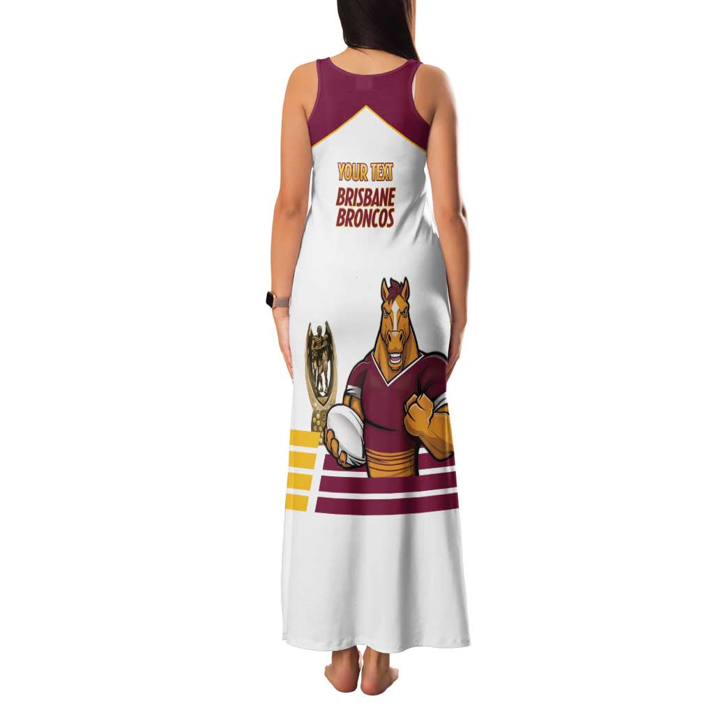Brisbane Broncos Rugby Personalised Family Matching Tank Maxi Dress and Hawaiian Shirt NRL 4th Premiers Proud - Aussie Hoodie