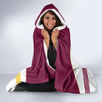 Brisbane Broncos Rugby Hooded Blanket NRL 4th Premiers Proud - Aussie Hoodie