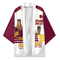 Brisbane Broncos Rugby Personalised Kimono NRL 4th Premiers Proud - Aussie Hoodie