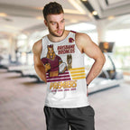 Brisbane Broncos Rugby Personalised Men Tank Top NRL 4th Premiers Proud - Aussie Hoodie