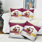 Brisbane Broncos Rugby Pillow Cover NRL 4th Premiers Proud - Aussie Hoodie