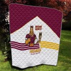 Brisbane Broncos Rugby Quilt NRL 4th Premiers Proud - Aussie Hoodie