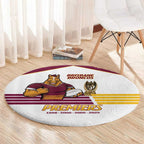 Brisbane Broncos Rugby Round Carpet NRL 4th Premiers Proud - Aussie Hoodie
