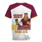 Brisbane Broncos Rugby Personalised Rugby Jersey NRL 4th Premiers Proud - Aussie Hoodie
